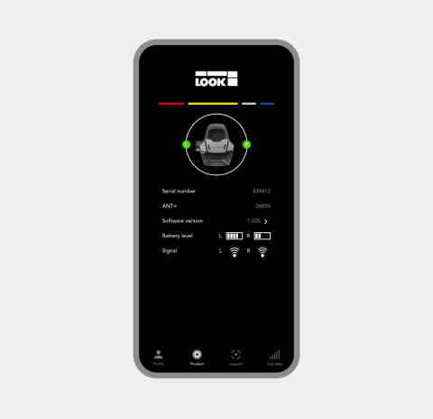 Monitor Power Pedals battery status